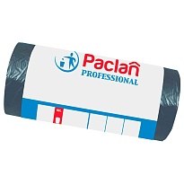 Мешки для мусора 60 л, черные, в рулоне 50 шт., ПНД, 6,2 мкм, 800х600 мм, PACLAN Professional, 604078 в Балаково