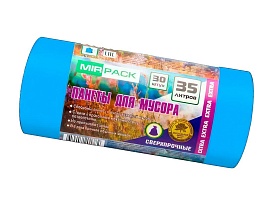 Мешки для мусора 35 л, ароматизированные, синие, в рулоне 30 шт., ПНД, 12 мкм, 640х500 мм, EXTRA, 3530661 в Балаково Мешки для мусора 35 л, ароматизированные, синие, в рулоне 30 шт., ПНД, 12 мкм, 640х500 мм, EXTRA, 3530661 в Балаково