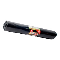 Мешки для мусора 240 л, черные, в рулоне 5 шт., ПВД 80 мкм, 1300х900 мм, МЕШКОFF, 4217 в Балаково