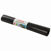 Мешки для мусора 240 л, черные, в рулоне 10 шт., ПВД 50 мкм, 1400х900 мм, LAIMA, 605337 в Балаково