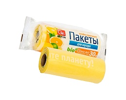 Мешки для мусора 35 л, ароматизированные, желтые, в рулоне 20 шт., ПНД, 12 мкм, 560х530 мм, GRIFON Цитрусовый Микс, 100-033 в Балаково Мешки для мусора 35 л, ароматизированные, желтые, в рулоне 20 шт., ПНД, 12 мкм, 560х530 мм, GRIFON Цитрусовый Микс, 100-033 в Балаково