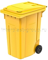 Мусорный контейнер 360 л желтый 360 желтый в Балаково