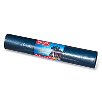 Мешки для мусора 240 л, черные, в рулоне 20 шт., ПВД 35 мкм, 1400х900 мм, PACLAN Big&Strong, 600823 в Балаково