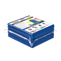 Мешки для мусора 160 л, синие, в пачке 10 шт., ПВД, 40 мкм, 900х1100 мм, i-Bag в Балаково