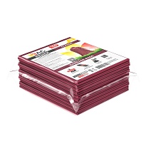 Мешки для мусора 160 л, бордовые, в пачке 10 шт., ПВД, 40 мкм, 900х1100 мм, i-Bag в Балаково